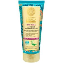 Natura siberica mascarilla capilar con hidrolato espino amarillo cabello nor