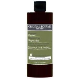 Original botanic champu regulador men cabello graso 300ml.