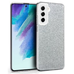 Cool Funda Glitter Plata para Samsung Galaxy S21 FE G990B