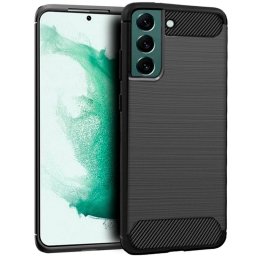 Cool Funda Carbón Negro para Samsung Galaxy S22 Plus S906