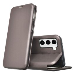 Cool Funda Flip Cover Elegance Plata para Samsung Galaxy S22 S901