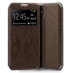 Cool Funda Flip Cover Liso Bronce para iPhone 11