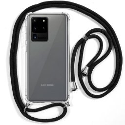 Cool Funda Cordón Negro para Samsung Galaxy S20 Ultra 5G G988