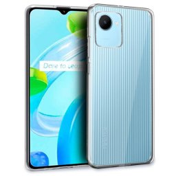 Cool Funda Silicona Transparente para Realme C30/Narzo 50i Prime