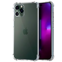 Cool Funda AntiShock Transparente para iPhone 14 Pro