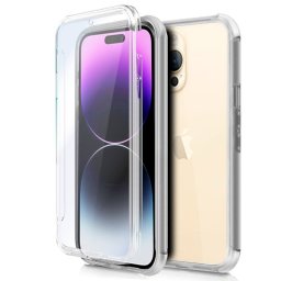 Cool Funda Silicona 3D Transparente para iPhone 14 Pro Max