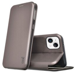 Cool Funda Flip Cover Elegance Plata para iPhone 14 Plus