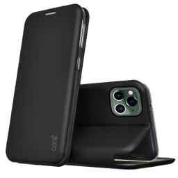 Cool Funda Flip Cover Elegance Negro para iPhone 14 Pro