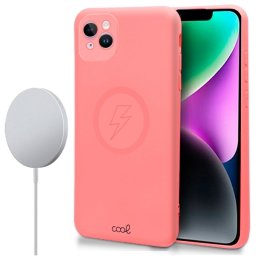 Cool Funda Cover Magnética Rosa para iPhone 14