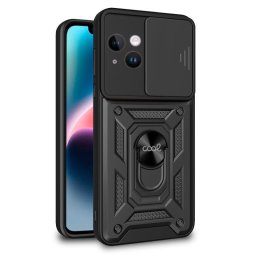 Cool Funda Hard Ring Negra para iPhone 14 Plus