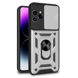 Cool Funda Hard Ring Plata para iPhone 14 Pro