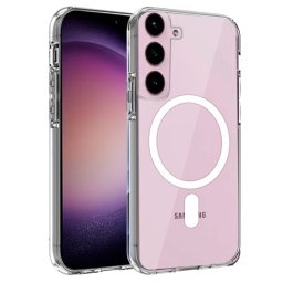 Cool Carcasa Magnética Transparente para Samsung S911 Galaxy S23