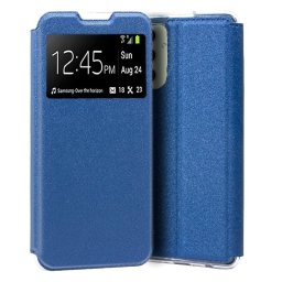 Cool Funda Flip Cover Liso Azul para Samsung Galaxy A54 5G