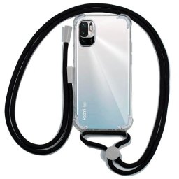 Cool Funda Cordón Negro para Xiaomi Redmi 10 5G