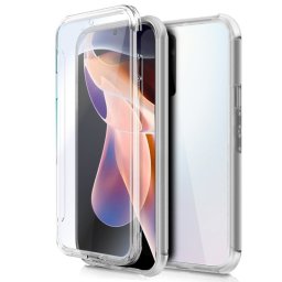 Cool Funda Silicona 3D Transparente Frontal/Trasera para Xiaomi Redmi Note 11 Pro/11 Pro 5G/12 Pro