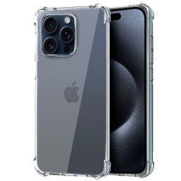 Cool Funda AntiShock Transparente para iPhone 15 Pro