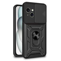 Cool Carcasa Hard Ring Negra para iPhone 15