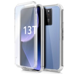 Cool Funda Silicona 3D Transparente para Xiaomi 13T/13T Pro (Frontal + Trasera)