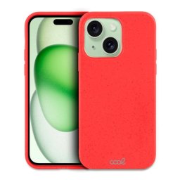 Cool Funda Eco Biodegradable Roja para iPhone 15 Plus