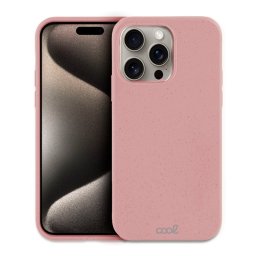 Cool Funda Eco Biodegradable Rosa para iPhone 15 Pro Max