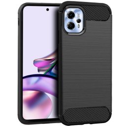 Cool Carcasa Carbón Negro para Motorola Moto G13/G23