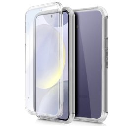 Cool Funda de Silicona 3D Frontal + Trasera Transparente para Samsung Galaxy S24 / S25
