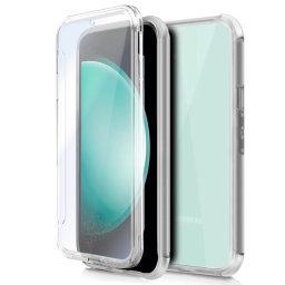 Cool Funda de Silicona 3D Transparente Frontal + Trasera para Samsung S711 Galaxy S23 FE