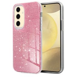 Cool Carcasa Glitter Rosa para Samsung Galaxy S24 Plus / S25 Plus