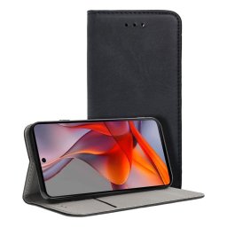 Cool Funda Flip Cover para Motorola Moto G75 5G Liso Negro