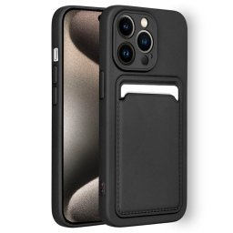 Carcasa COOL Card para iPhone 15 Pro Max Negro