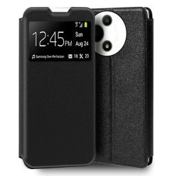 Funda COOL Flip Cover para TCL 60 SE Nxtpaper 5G Liso Negro