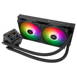 Refrigeración Líquida Thermalright Frozen Warframe 240 SE ARGB 240mm 2 Ventiladores Pantalla LCD
