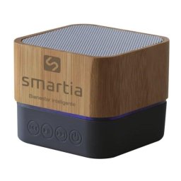 Altavoces Smartia Mini Portátil Bluetooth HiFi con bambú y micro SD