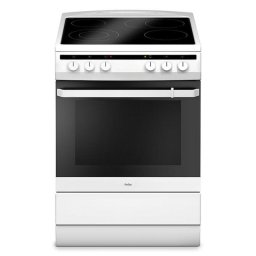 Cocina independiente Amica SHC 11642 W Blanca 4 zonas cerámicas horno 65 L