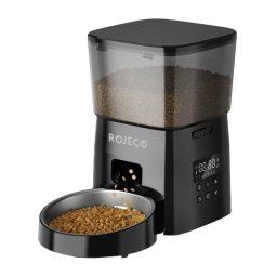Dispensador de Comida para Mascotas Rojeco RWSQ-02 2L Inteligente con Botones