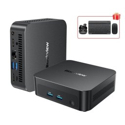 Mini PC Blackview MP300 Intel Core 5 210H/16GB/512GB SSD/Intel Graphics/Windows 11 Pro/Auriculares de regalo