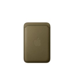 Cartera Apple MagSafe FineWoven para iPhone Oliva oscuro