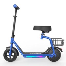 Patinete eléctrico iScooter iK7 250 W Autonomía 15 km Ruedas macizas Azul