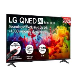 TV LG QNED AI Mini LED 55QNED72B6B 55" 4K UltraHD 60Hz Smart TV WebOS HDR10