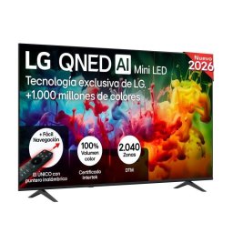 TV LG QNED MiniLED 75QNED72B6A 75" 4K UltraHD 60Hz Smart TV WebOS HDR10