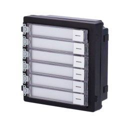 Módulo de extensión Hikvision DS-KD-KK de 6 botones IP65