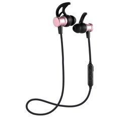 Cool Magnetic Auriculares Deportivos Stereo Bluetooth Rosas