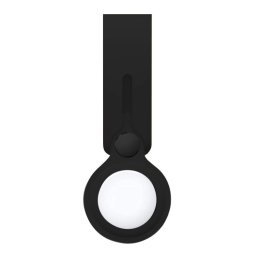 Cool Loop Llavero Silicona Negro Compatible con AirTag