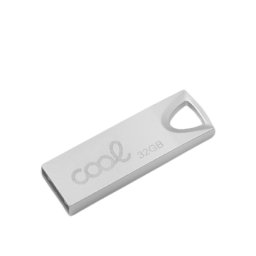 Cool 32GB USB 2.0 Metal Plata