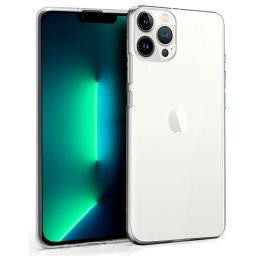 Cool Funda de Silicona Transparente para iPhone 13 Pro