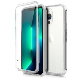 Cool Funda Silicona 3D Transparente para iPhone 13 Pro