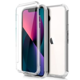 Cool Funda Silicona 3D Transparente Frontal + Trasera para iPhone 13 Mini