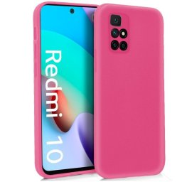 Cool Funda Silicona Rosa para Xiaomi Redmi 10