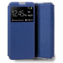 Cool Funda Flip Cover Lisa Azul para Samsung A037 Galaxy A03s