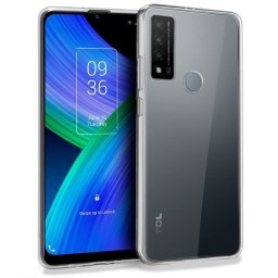 Cool Funda Silicona Transparente para TCL 20R 5G